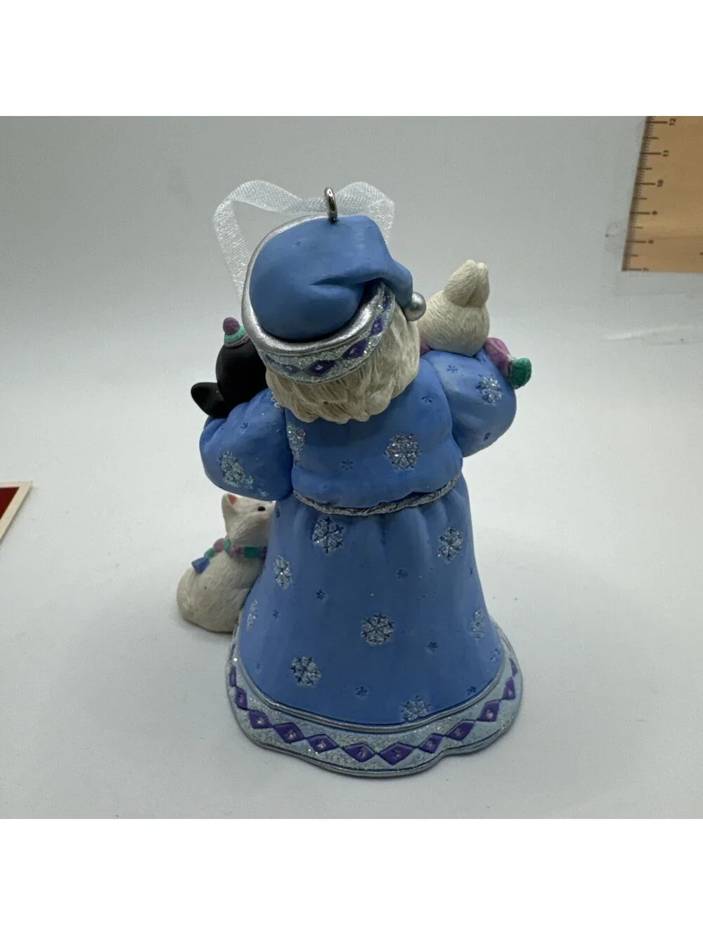 2002 Hallmark Keepsake Santa Woodland Friends Ornament With Box